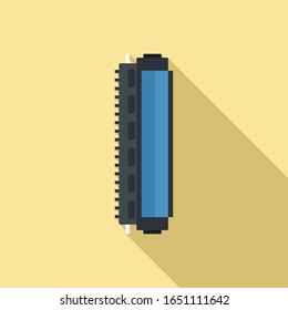 Toner Cartridge Icon. Flat Illustration Of Toner Cartridge Vector Icon For Web Design