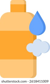 Toner Icon Flat Vector Illustration