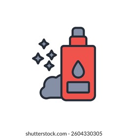 toner icon. vector.Editable stroke.linear style sign for use web design,logo.Symbol illustration.