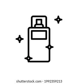 Toner and Moisturizer Flat Icon Logo Illustration Vector Isolated. Make Up and Beauty Icon-Set. Suitable for Web Design, Logo, App, and Upscale Your Business.