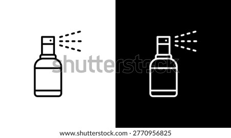 Toner Spray Icon Set Multiple Style Collection