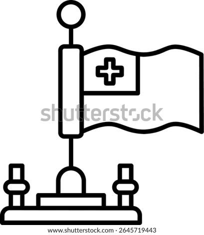 Tonga Filled Style Icon Design