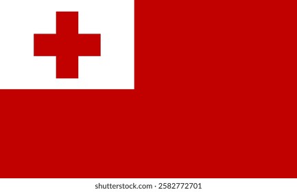 Tonga Flag, Flag of Tonga