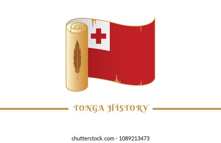Tonga flag and Tonga history