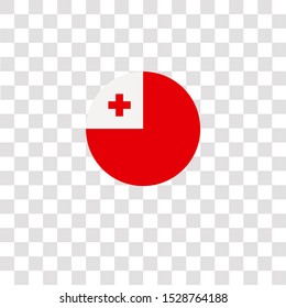 tonga icon sign and symbol. tonga color icon for website design and mobile app development. Simple Element from countrys flags collection for mobile concept and web apps icon.