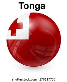 tonga official state flag