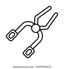 Tongs Icon Design For Personal And Commercial Use
