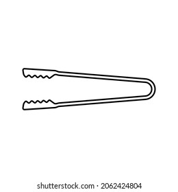 tongs icon. sign design. vector illustration