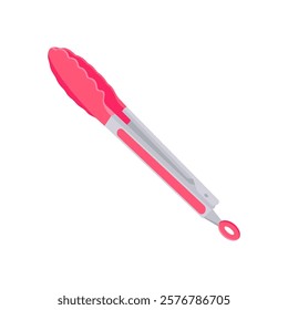 Tongs, Kitchen Vector Illustration Isolated