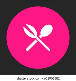 Tongs, spoon icon