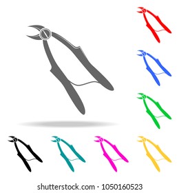 tongs for tooth extraction icon. Elements of medicine and pharmacy multi colored icons. Premium quality graphic design icon. Simple icon for websites, web design, mobile app on white background