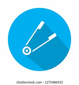  Tongs vector icon illustration