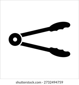 Plantilla de línea de iconos de Vector de pinzas