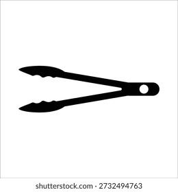 Plantilla de línea de iconos de Vector de pinzas