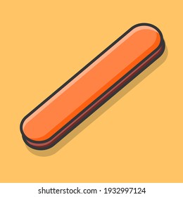 Tongue Depressor Isolated Cartoon Vector Illustration In Flat Style