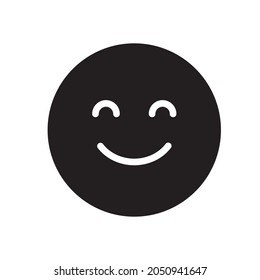 tongue glyph icon isolated on white background

