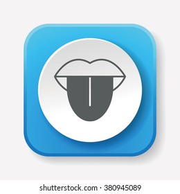 tongue icon