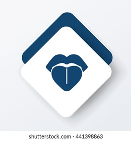 tongue icon