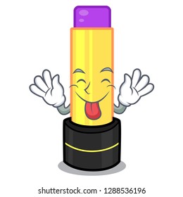 Tongue out lip balm in the cartoon shape