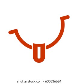 Tongue vector icon