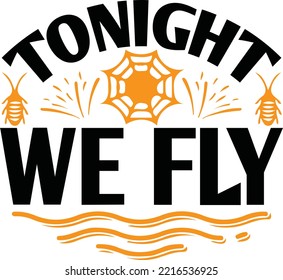 tonight we fly vector file