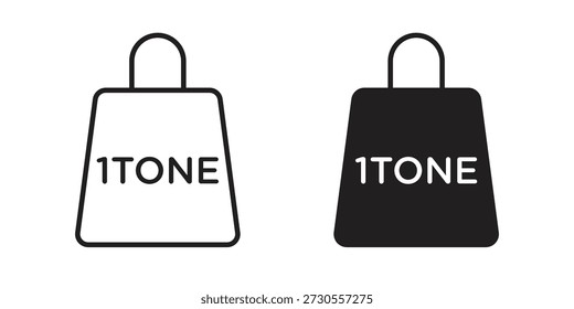 Conjunto de iconos de toneladas. paquete de elementos de Web de logotipo mínimo.