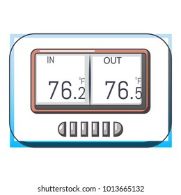 Tonometer icon. Cartoon illustration of tonometer vector icon for web