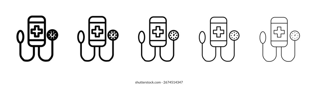Tonometer icon design, logo, app, UI. Vector illustration, EPS