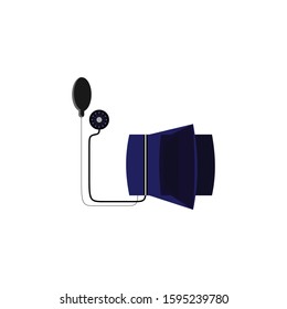 tonometer icon medicine vector illustration
