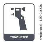 tonometer icon vector on white background, tonometer trendy filled icons from Health and medical collection, tonometer simple element illustration