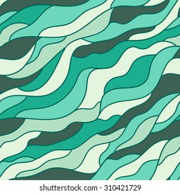 Tons vector seamless pattern green pastel shades of milk