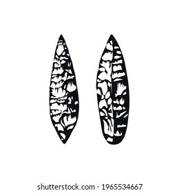 tool of ancient man in the Paleolithic. Paleolithic Flint