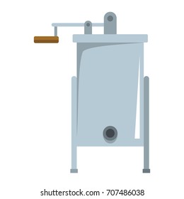 Tool for apiary icon in flat style vector illustration for design and web isolated on white background. object for label and advertising