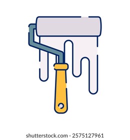 Tool for applying paint evenly on surfaces, used in construction and renovation.