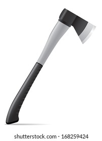 tool axe vector illustration isolated on white background