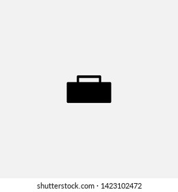 tool bag icon sign signifier vector