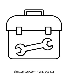
Tool bag  Line Style vector icon which can easily modify or edit
