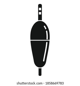 Tool bobber icon. Simple illustration of tool bobber vector icon for web design isolated on white background