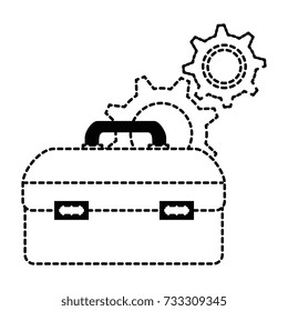 tool box with gears