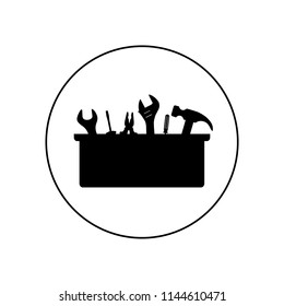 Tool box icon, logo