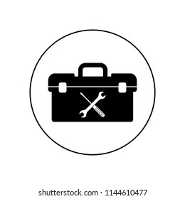 Tool box icon, logo