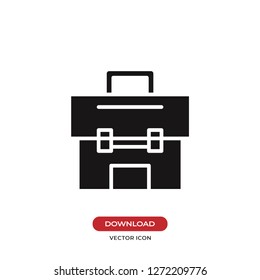 Tool box icon vector