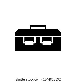 Estilo de glifo vectorial del icono del cuadro de herramientas.