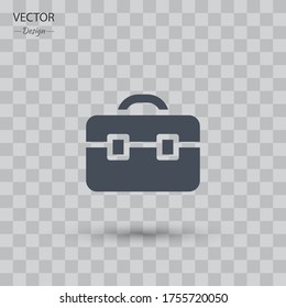 icono de la caja de herramientas. Ilustración del vector EPS 10.