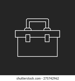 tool box line icon