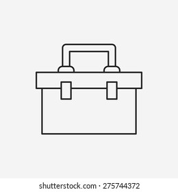 tool box line icon