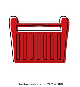 tool box  vector illustration
