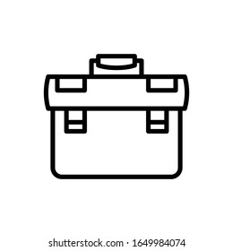 Tool Box Vector Outline Icon. EPS 10 File