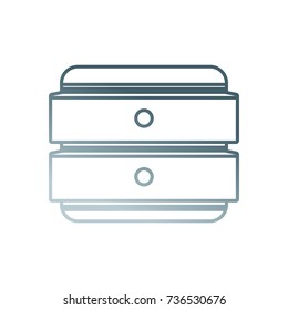 tool cabinet vector illustration