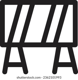 Tool Close Barrier Outline Icon